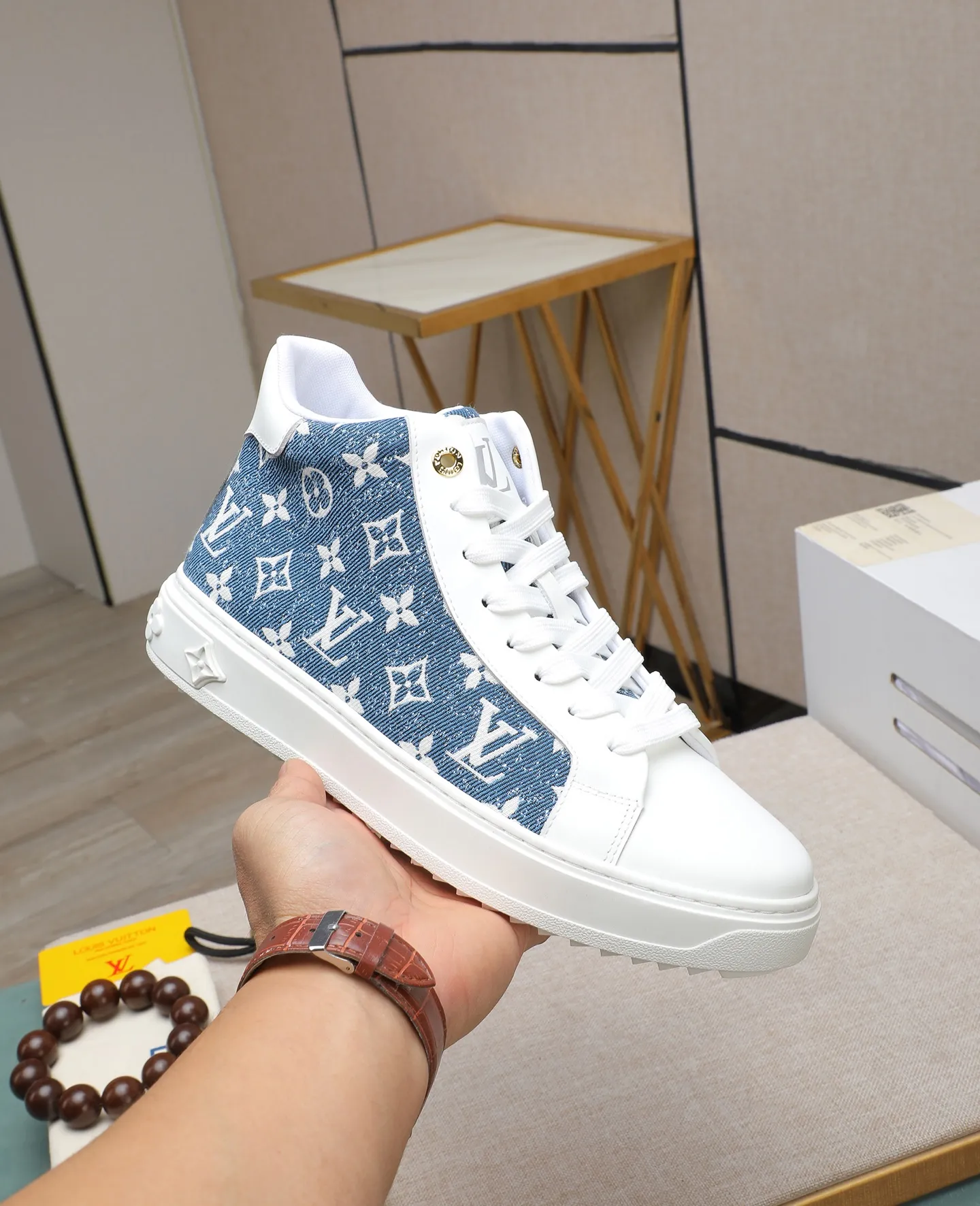 Men's shoes 💰580 📛📛【LOUIS VUITTON】Louis Vuitton official website synchronized new products 👟Milan fashion catwalk style 🇰🇾🇰🇾LV family logo, celebrity style, a must-have for fashionistas ⚠️First-layer calfskin ➕Genuine leather lining ➕Official website original version special outsole 👞Number 38-44